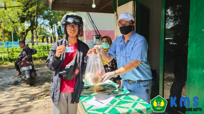 Universitas Bung Hatta Beri Bantuan kepada Mahasiswa Saat Darurat COVID-19
